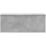 vidaXL Škatla za shranjevanje betonsko siva 90x35x35 cm inženirski les | Shoptok.si