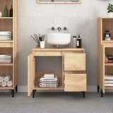 Kupaonski ormarić boja hrasta 65x33x60 cm konstruirano drvo | shoptok.hr