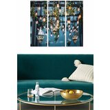 Wallity MDF1029728785 multicolor decorative mdf painting (3 pieces) | ePonuda.com