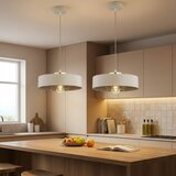  Brilagi - Visilica na sajli 1xE27/60W/230V prečnika 30 cm bež/zlatna | Eponuda.com