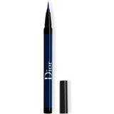 Christian Dior Diorshow On Stage Liner Waterproof vodootporno tuš za oči za iznimno preciznu primjenu 0,55 ml nijansa 296 Matte Denim | shoptok.hr