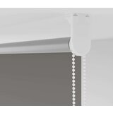 vidaXL Rolo zavjesa Blackout siva 150x210 cm Širina tkanine 146,6 cm | shoptok.hr