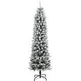  Umjetno božićno drvce s 300 LED žarulja i snijegom 180 cm | shoptok.hr