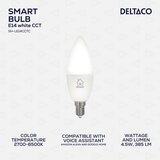 Deltaco SMART HOME LED Žarulja E14, WiFi, 5W, 470lm, Podesiva Boja Cijene