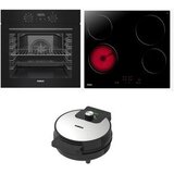 Fuego Ugradna rerna OVFGND739BDG + Ugradna ploča HBFGPE 60604T + aparat za galete WMFGSL1000W Cene