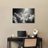  Slika - Hope in the Clouds: Inspiring Rays of the Sun – Awaken Emotions 120x80 | shoptok.hr
