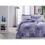  donjette - dark blue dark bluewhite ranforce double quilt cover set (eu) (it) | ePonuda.com
