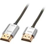 Lindy HDMI priključni kabel HDMI-A utikač, HDMI-A utikač 4.50 m siva 41676 high speed HDMI sa eternetom, OFC vodič, okrugli, Ultra HD (4K) HDMI s eternetom, dvostruko zaštićen, iznimno tanak, Cijene