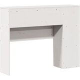  Uzglavlje sa spremištem bijeli 75 cm od masive borovine | Eponuda.com
