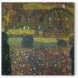  Slika - Gustav Klimt – Country House on the Attersee Lake 60x60 Standard | shoptok.hr