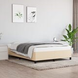 Okvir za krevet bez madraca tamnosivi 140 x 200 cm od tkanine | shoptok.hr