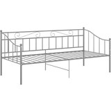 Za krevet na razvlačenje sivi metalni 90 x 200 cm | shoptok.hr