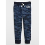GAP Blue Boys' Sweatpants Logo camo print pull-on joggers | Shoptok.si