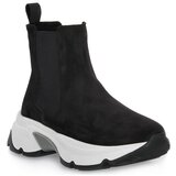 Frau Škornji NERO CAHEMIRE Črna Cene