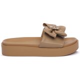 Laura Biagiotti Natikači BEIGE Bež Cene