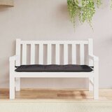  Jastuk za vrtnu klupu antracit 120 x 50 x 7 cm tkanina Oxford | shoptok.hr