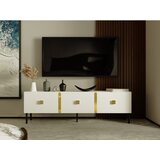 Hanah home TV polica Lagho White Gold Cene