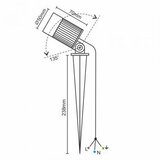  LED spoljašnja svetiljka LED/7W/85-264V IP67 | Eponuda.com