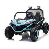 Buggy na akumulator FASTER - dvosjed - plavi | shoptok.hr
