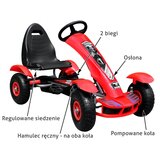  Go-Kart Pumped Red Wheels - crveni | shoptok.hr
