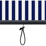  Vanjska roleta 140 x 250 cm plavo-bijela - Plava i bijela 140 x 250 cm | shoptok.hr