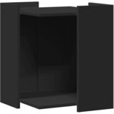  Kutija za mačji pijesak crna 42x42x51 cm konstruirano drvo | shoptok.hr