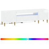  LED TV kabinet Bijela visokog sjaja Konstruirano drvo | shoptok.hr
