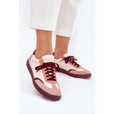Zazoo Women's Leather Sneakers N1220 Beige | Shoptok.si