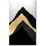  Slike na platnu PREMIUM ART - Abstrakt Gora (Kolekcia z) | Shoptok.si