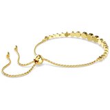 Swarovski Zapestnica zlata / transparentna | Shoptok.si