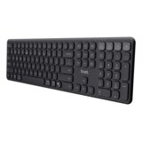 Trust Vaiya tipkovnica Univerzalno USB + RF Wireless + Bluetooth US Angleščina Črna Cene