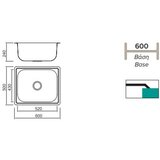  Kuhinjski sudoper BL 613 | shoptok.hr