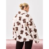 Sinsay Sherpa bluza s motivom medvjedića | shoptok.hr