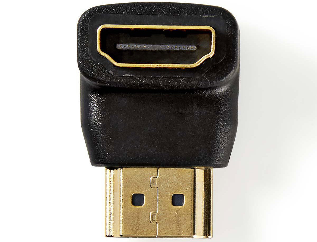 HDMI KUTNI ADAPTER HDMI M-HDMI Ž 90 stepeni lula