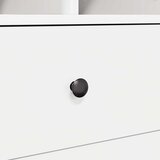  Stol s ladicama s policom s pohranom 2 pcs Bijelo | shoptok.hr