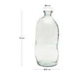 Kave Home Visoka vaza iz recikliranega stekla (višina 75 cm) Brenna – | Shoptok.si
