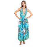 Isla Bonita By Sigris Duga Midi Haljina Plava | shoptok.hr