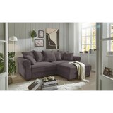 MID.YOU KOTNA SEDEŽNA GARNITURA, rebrasti žamet temno siva | Shoptok.si