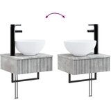  Set namještaja za kupaonicu 5 kom. Betonska siva | shoptok.hr