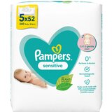 Pampers Vlažni robčki Sensitive - 260 kos. | Shoptok.si