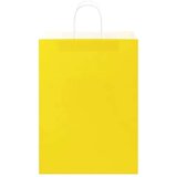  Papirnate vrečke 250 kosov z ročaji rumena 32x17x44 cm, (5000160960) | Shoptok.si