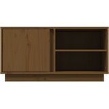 TV ormarić smeđa boja meda 80x34x40,5 cm od masivne borovine | Eponuda.com