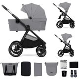Kinderkraft KOLICA ZA BEBE 2U1 NEA 2 PLATINUM GREY