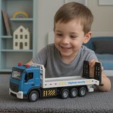  Transport Truck Tow Truck Moving Platform Lights Sounds | Shoptok.si