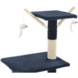  Penjalica za mačke sa stupovima za grebanje od sisala 138 cm tamnoplava | Eponuda.ba