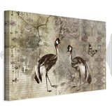  Slika - Retro Cranes (1 Part) Wide 60x40 Akustična | shoptok.hr