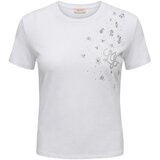Liu Jo Majice s kratkimi rokavi ECS MODA WA6238 JS923 Bela | Shoptok.si