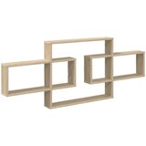 vidaXL Stenska polica Sonoma hrast 130 x 10 x 50 cm Inženirski les, (5000307003) | Shoptok.si