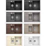 Blanco sudoper METRA 6 S Compact SILGRANIT SIVI KAMEN, s dalj. upr. | shoptok.hr