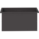  Vrtna posuda za sadnju s LED svjetlom 2 kom. Crna - Crna 40 x 80 x 40 cm 2 | shoptok.hr